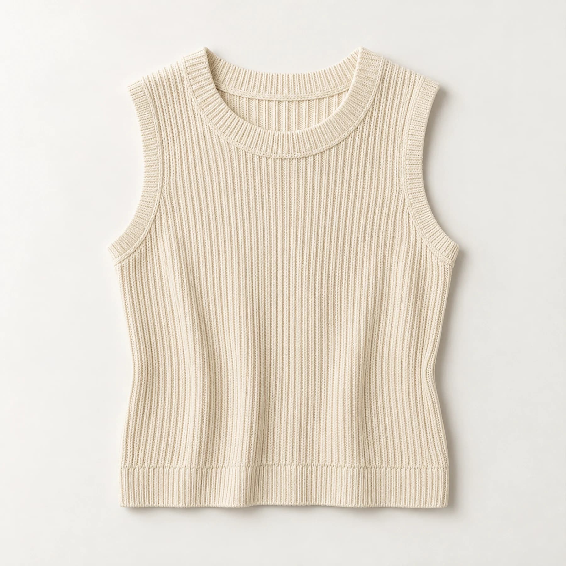 Knit Top Cream