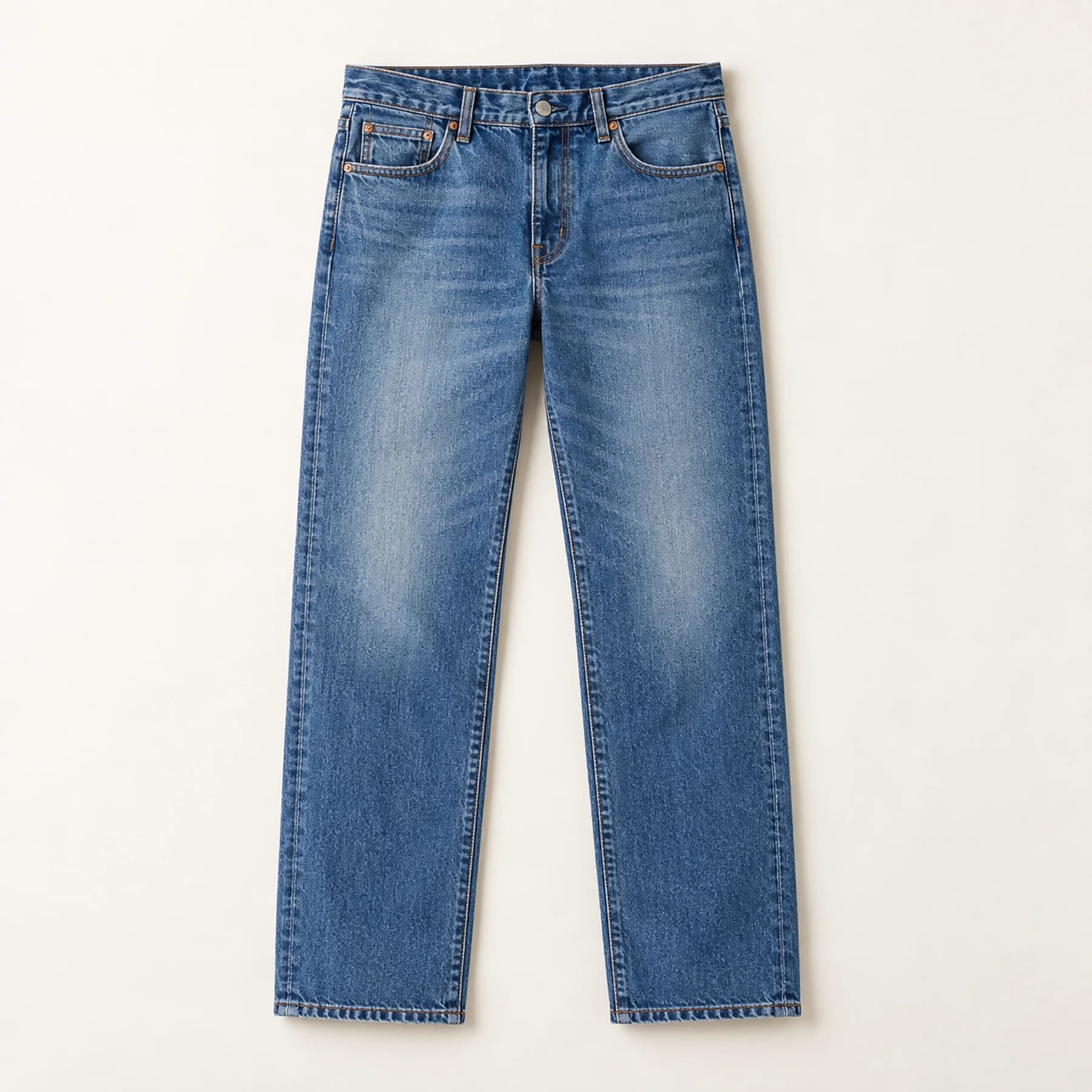 Straight Jeans အပြာ