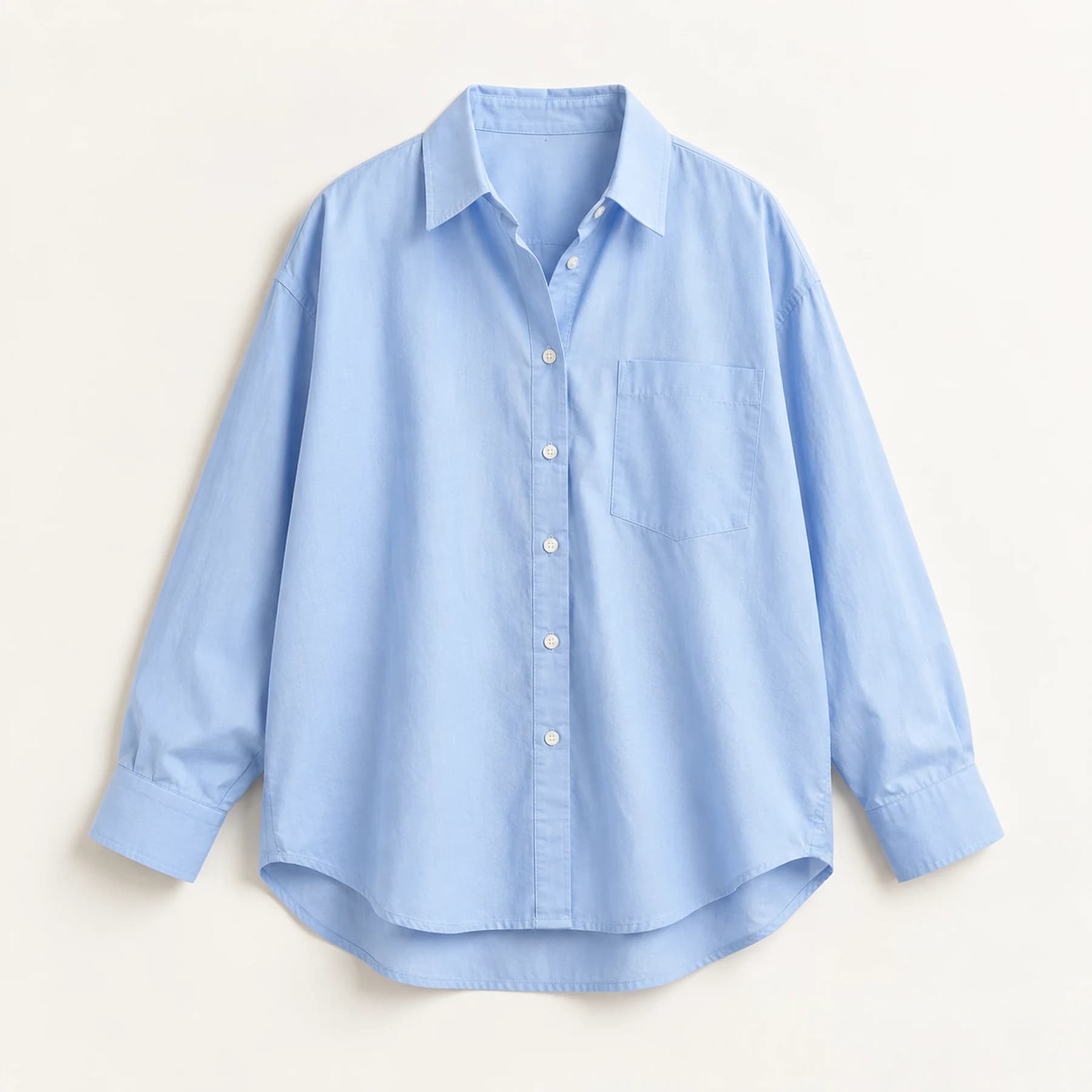 Oversized Shirt အပြာနု
